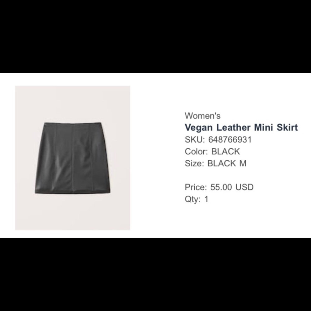 Size medium Abercrombie skirt